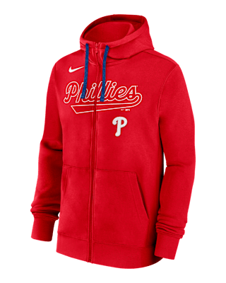 売れ筋商品|||ナイキ カットソー トップス レディース Women's Red Philadelphia Phillies Lightweight Full-Zip Hoodie Red womens-nike-red-philadelphia-